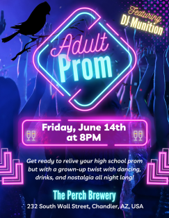 Adult Prom at The Perch in Downtown Chandler