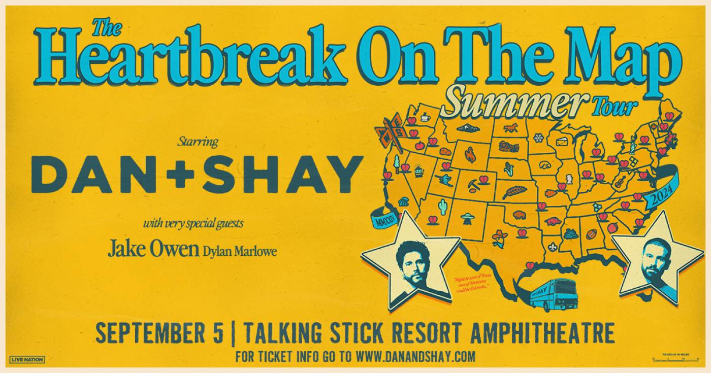 Dan + Shay: Heartbreak On The Map Tour | Visit Arizona