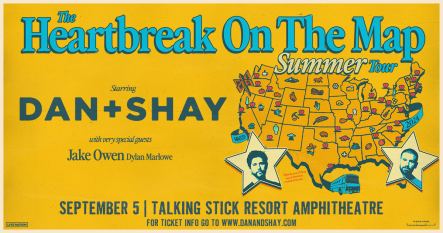 Dan + Shay: Heartbreak On The Map Tour