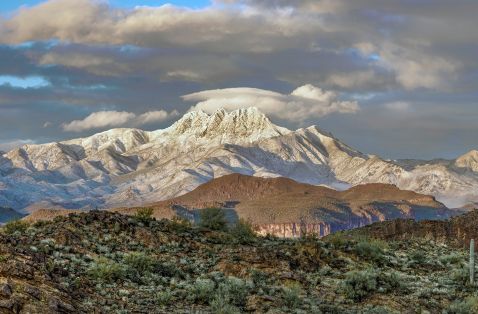 Mazatzal Mountains From Apache Trail Black & White Wall Art. Phoenix Black And White Pictures store | Phoenix Office Art